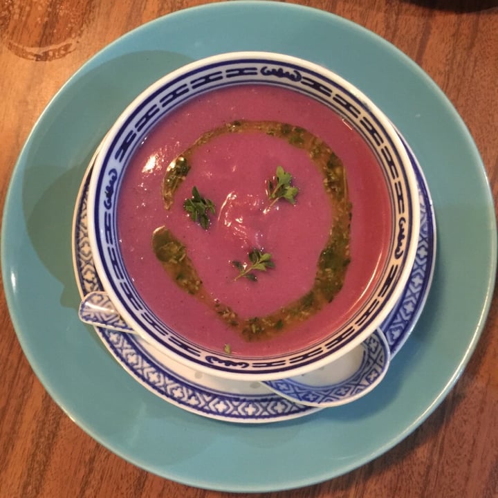 review photo of The Food Temple Beetroot soup shared by @rubyyeung on 27 Jun 2020 - review