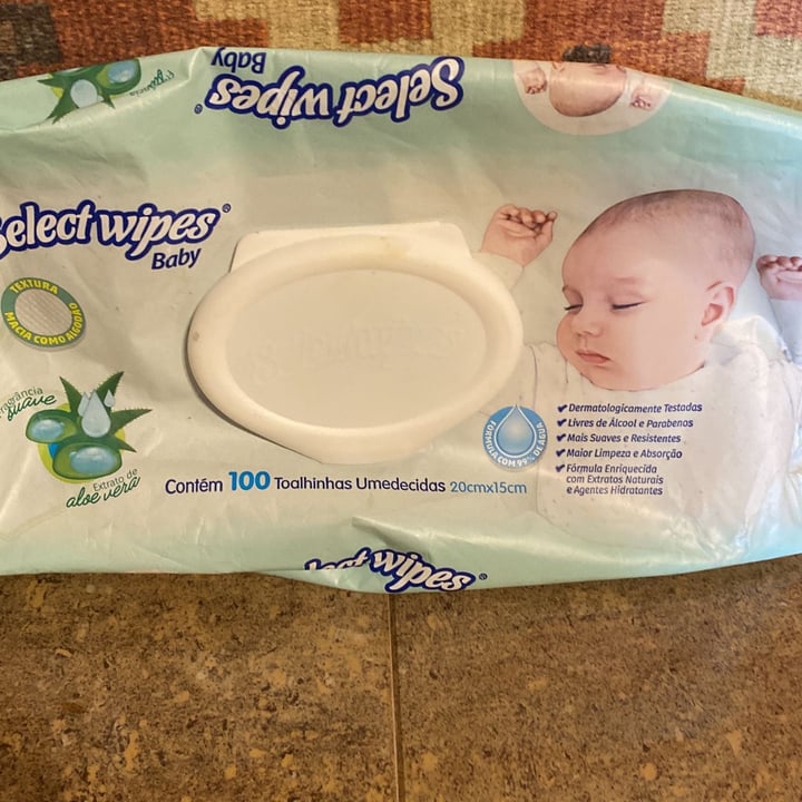 photo of Select Wipes toalhas umedecidas shared by @carolbr on  11 Nov 2022 - review