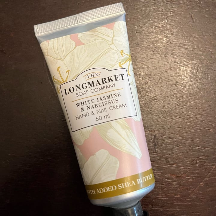 review photo of The Longmarket Soap Company white jasmine and narcissus hand and nail cream shared by @abbackerman on 18 Oct 2022 - review