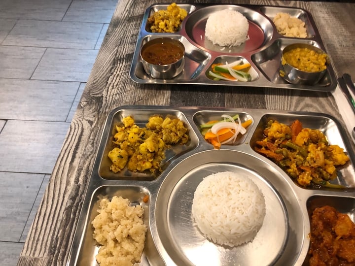 photo of The Veggie Thali Thali shared by @mizrozey on  31 Dec 2019 - review