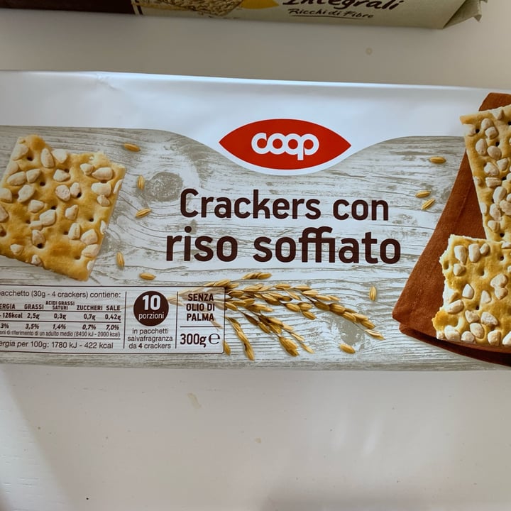 photo of Coop Crackers di riso shared by @saracos on  15 Apr 2022 - review
