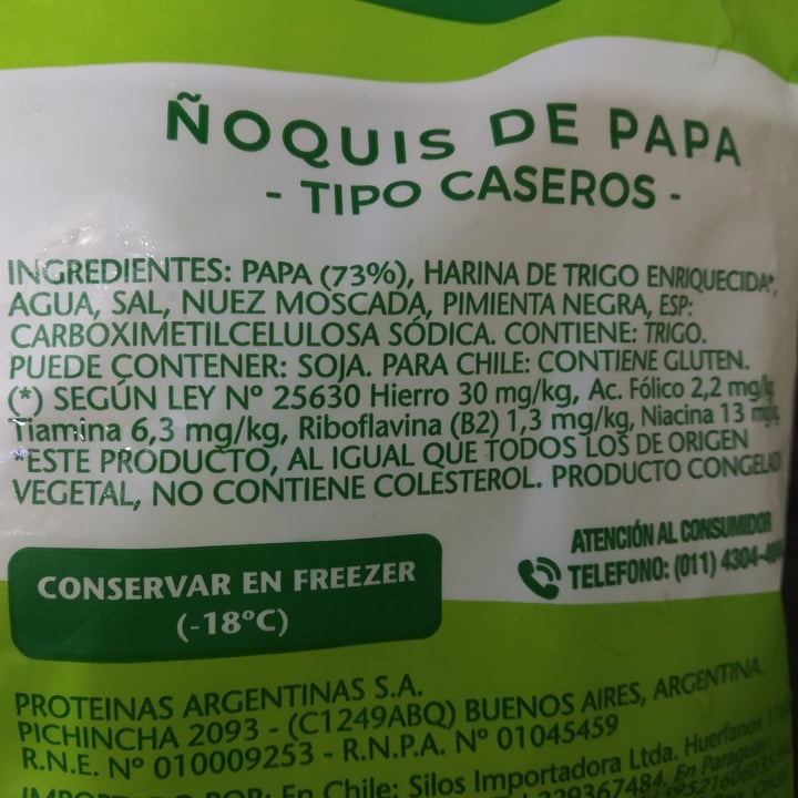 review photo of Vegetalex Ñoquis De Papa shared by @easyvgan on 08 Jun 2021 - review