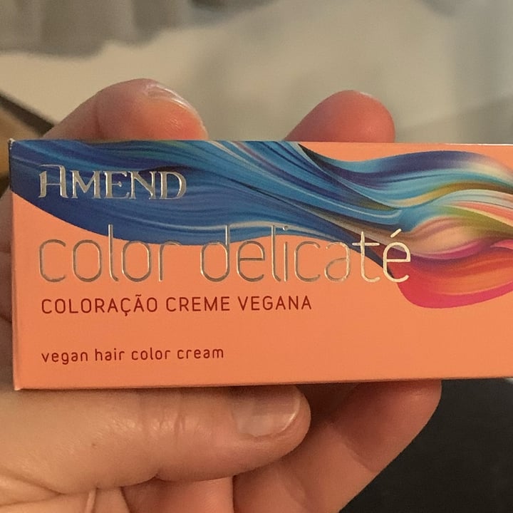 photo of Amend Coloração creme Color Delicate shared by @carlaperuzzo on  22 May 2022 - review