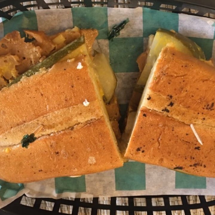 photo of The Green Table Cuban Sandwich shared by @germanvegan on  27 Apr 2020 - review