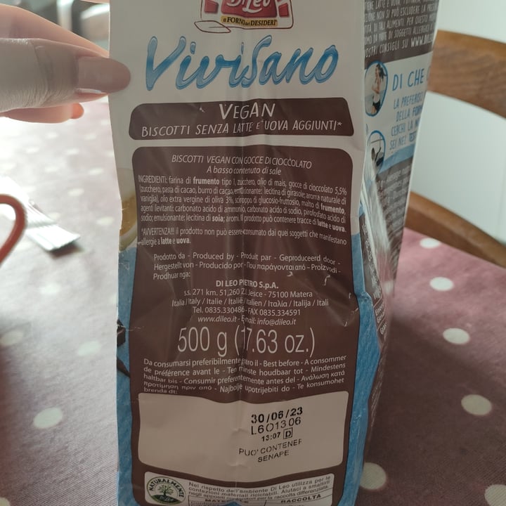 photo of Di Leo Vegan Biscotti shared by @valentinavalentina on  26 Aug 2022 - review