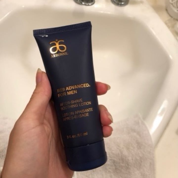 review photo of Arbonne Men’s After Shave Lotion shared by @aames on 01 May 2020 - review