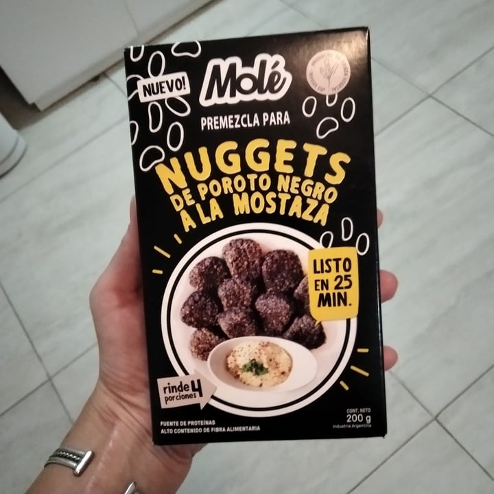 review photo of Molé Nuggets de poroto negro a la mostaza shared by @solrivasveggi on 21 Jun 2022 - review