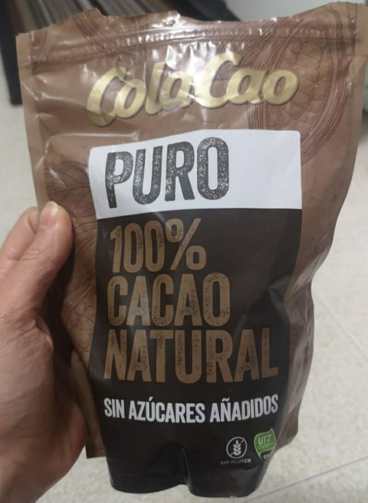 photo of ColaCao Cacao natural shared by @mariencd on  04 Apr 2020 - review