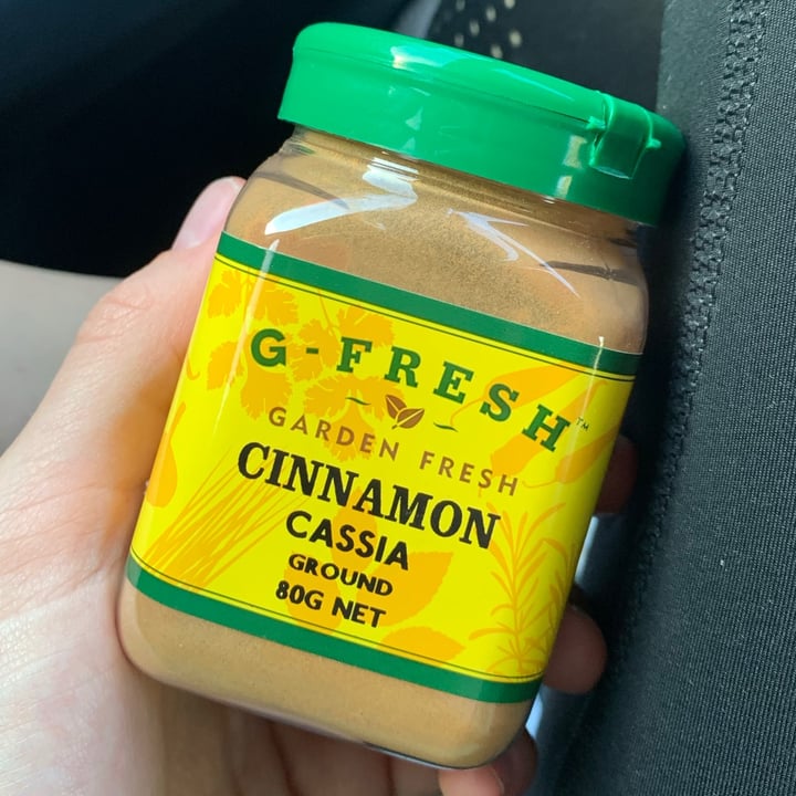 photo of G fresh cinnamon Cinnamon shared by @jemmaveggie on  29 Apr 2021 - review