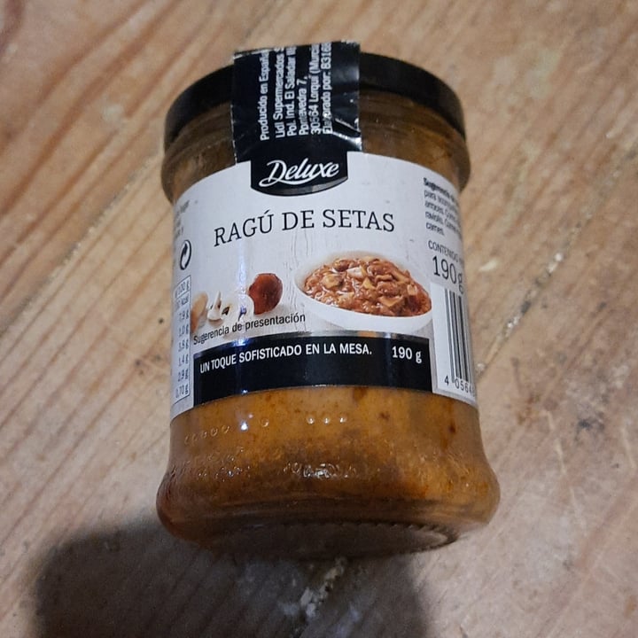 photo of Deluxe Ragú De Setas shared by @patataa on  19 Mar 2021 - review