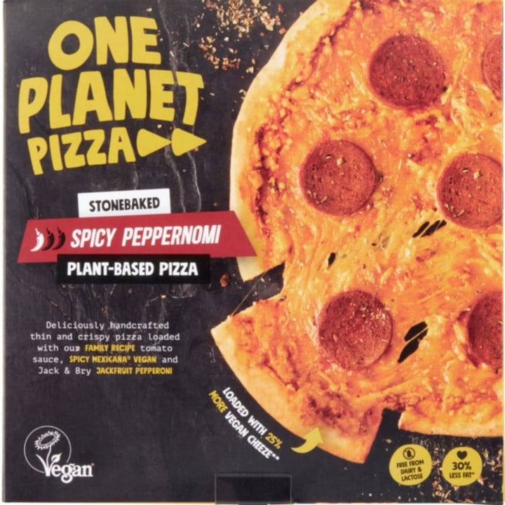 photo of One Planet Pizza Stonebaked Spicy Peppernomi shared by @kapitein on  23 Apr 2022 - review