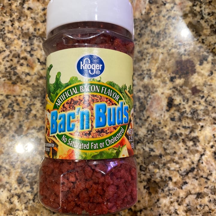photo of Kroger Bac’n buds shared by @plantbasedlife123 on  11 Oct 2020 - review