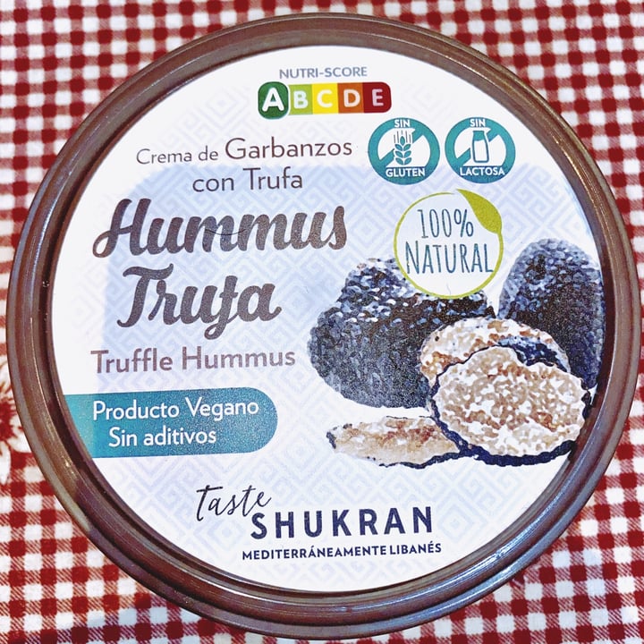 photo of Taste Shukran Hummus trufa shared by @alecomellas on  06 Nov 2020 - review