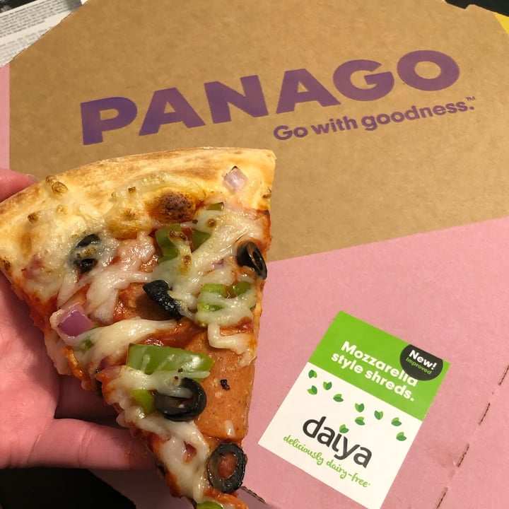 photo of Panago Pizza Plant Based Deluxe Pepperoni Pizza shared by @lindsaymcmindsay on  02 Apr 2022 - review