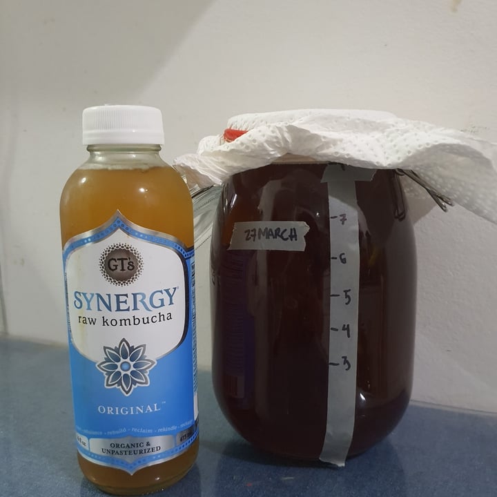 photo of GT’s Living Foods Synergy Raw Organic & Unpasturized Unflavored Kombucha shared by @eatfayelove on  16 Jul 2021 - review