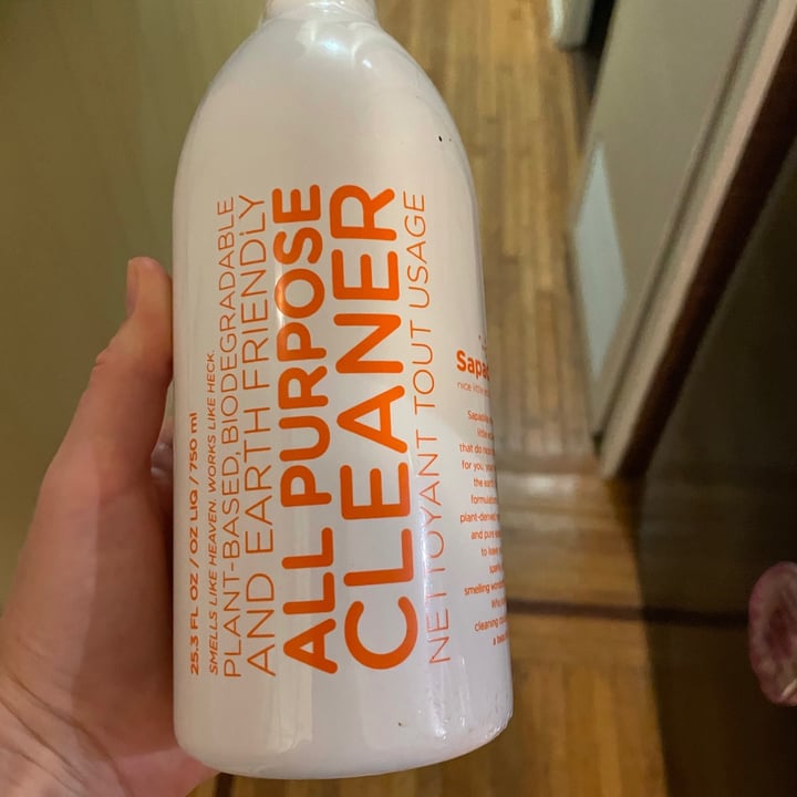 review photo of Sapadilla All Purpose Cleaner shared by @caresseselk on 30 Jun 2021 - review