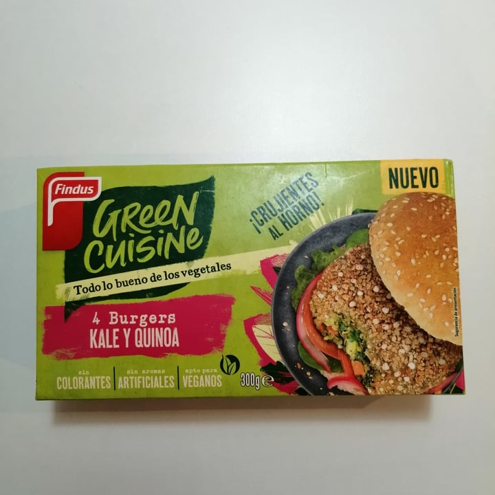 photo of Findus Kale y quinoa burgers shared by @lauraag98 on  06 Oct 2020 - review
