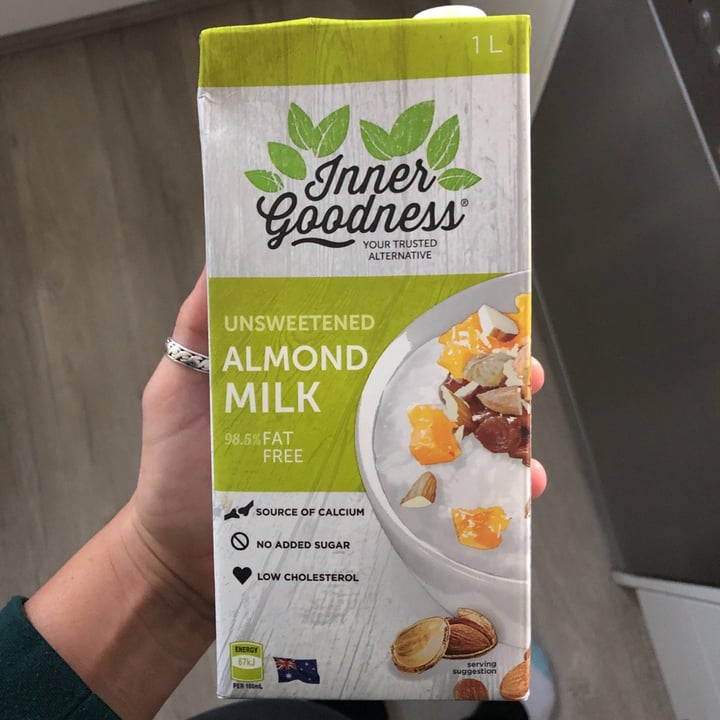 photo of Inner Goodness Unsweetened Almond Milk shared by @meenamoo on  08 Jun 2020 - review