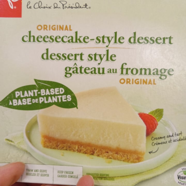 photo of Le choix du président original cheese cake style dessert shared by @barber on  05 May 2022 - review