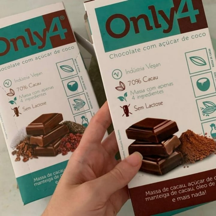 photo of Only4 Chocolate Vegano shared by @raquelncota on  11 May 2022 - review