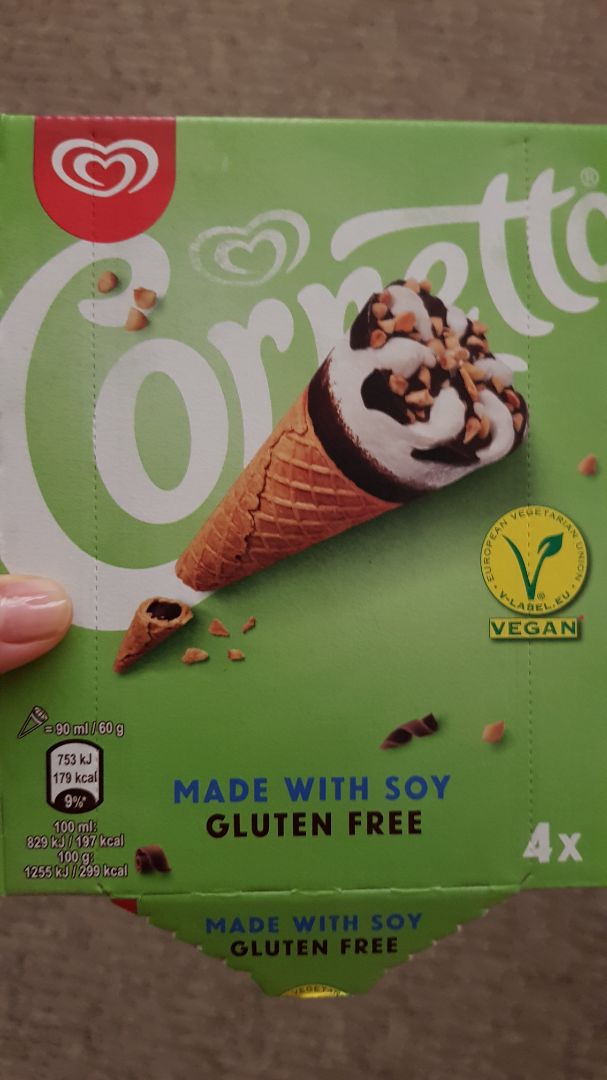 photo of Cornetto Cornetto Dairy Free shared by @vegancybele on  12 Mar 2020 - review