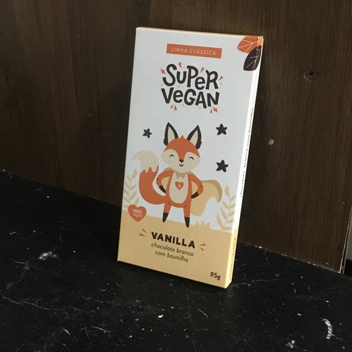 review photo of Super Vegan Barra de Chocolate - Vanilla (95g) shared by @julia3 on 22 Dec 2021 - review