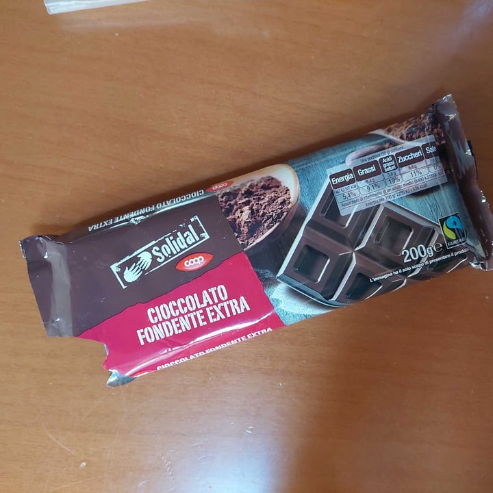 photo of Solidal coop Cioccolato Fondente Extra  shared by @annabi90 on  15 Apr 2022 - review