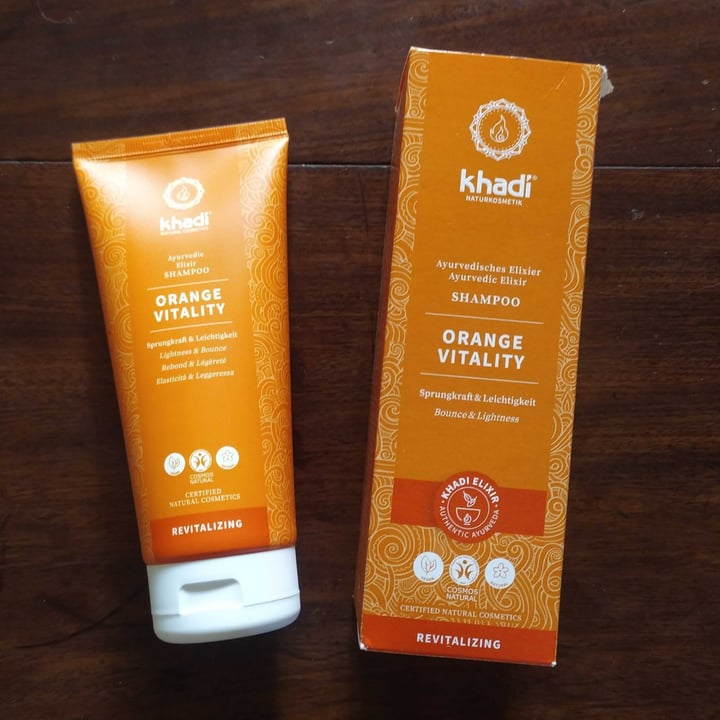 photo of Khadi Naturkosmetik Orange vitality Elixir shared by @loplop83 on  08 Jan 2023 - review