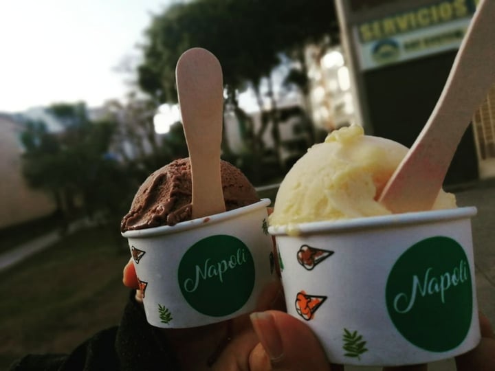 photo of Helados Artesanales Napoli Helados Veganos shared by @luisapitot on  23 Nov 2019 - review