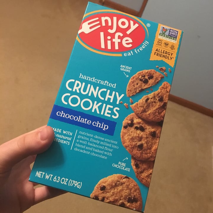 photo of Enjoy Life Crunchy Cookies Chocolate Chip shared by @reywatson on  11 Jan 2021 - review
