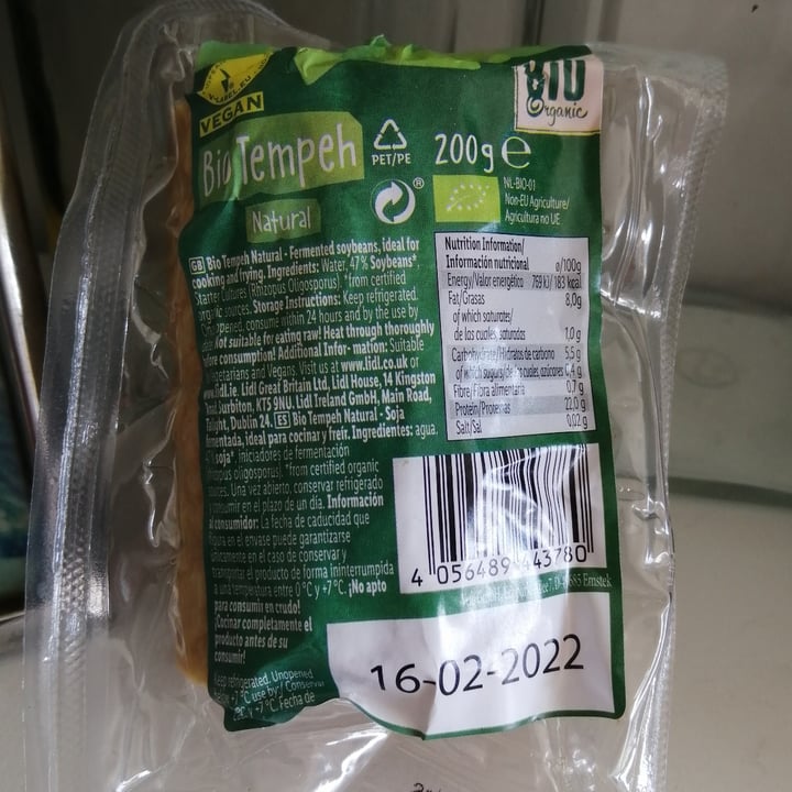photo of Vemondo Bio Tempeh shared by @laurrywhite on  05 Feb 2022 - review