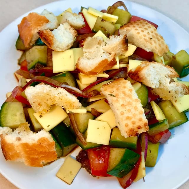 Photo of the dish “Panzanella Salad”