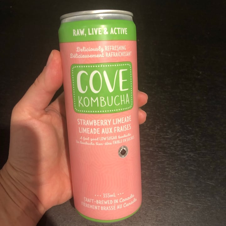 photo of Cove Kombucha Strawberry Limade shared by @kitkat88 on  30 Jun 2021 - review