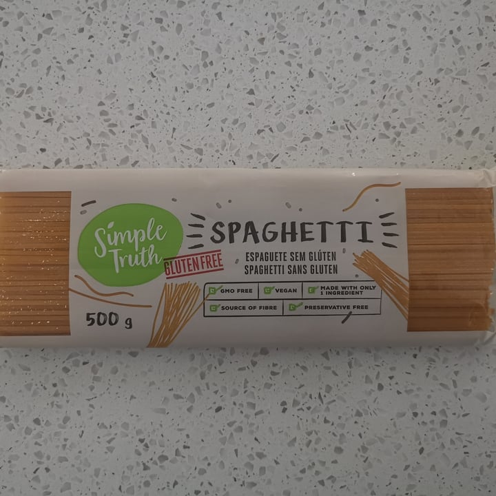 photo of Simple Truth Spaghetti (Gluten Free) shared by @jacqsv on  05 Oct 2022 - review