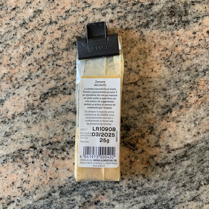 review photo of Ubena Zenzero macinato shared by @kappacc on 24 Mar 2022 - review