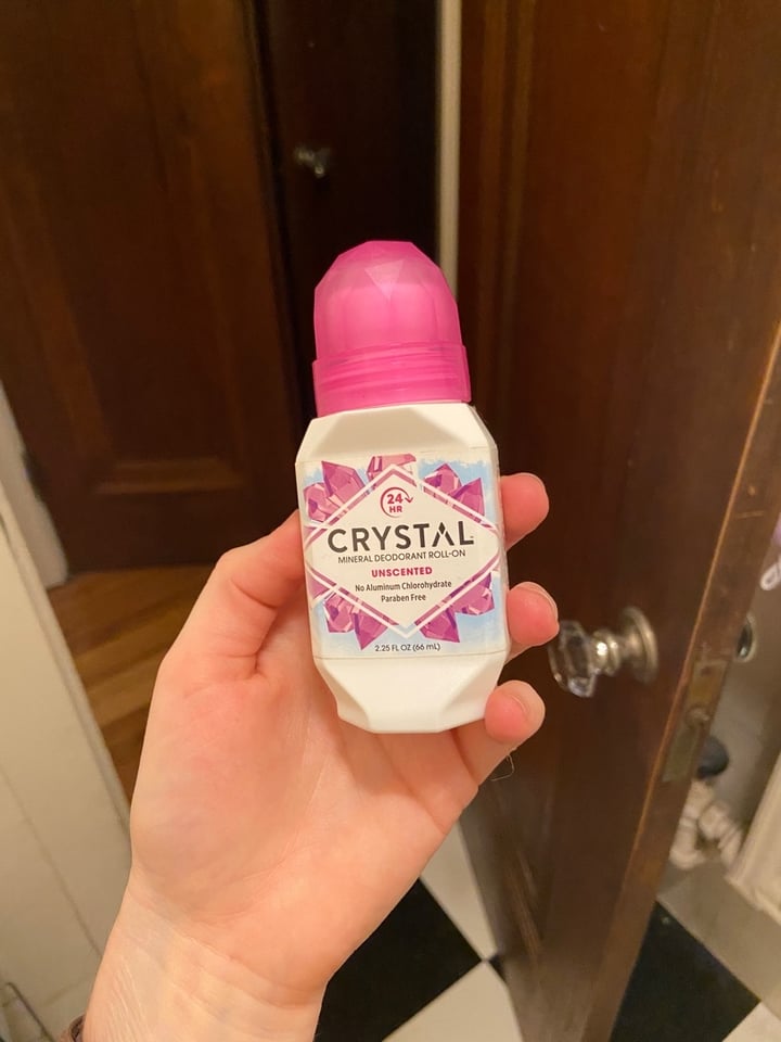 review photo of CRYSTAL Mineral Deodorant Roll-on Unscented shared by @catealysse on 22 Jan 2020 - review