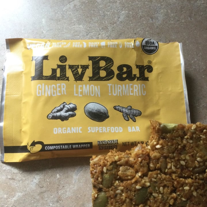 photo of LivBar Ginger Lemon Turmeric shared by @pattyrf on  15 Sep 2021 - review