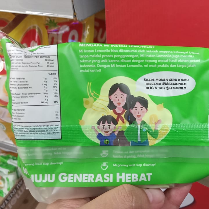review photo of Lemonilo Rasa mi goreng Instant Noodles shared by @lisajoesman on 06 Nov 2021 - review