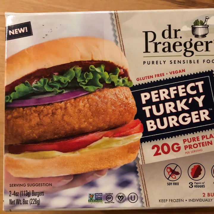 photo of Dr. Praeger's Perfect Turk'y burger shared by @karenasp on  15 Jan 2021 - review