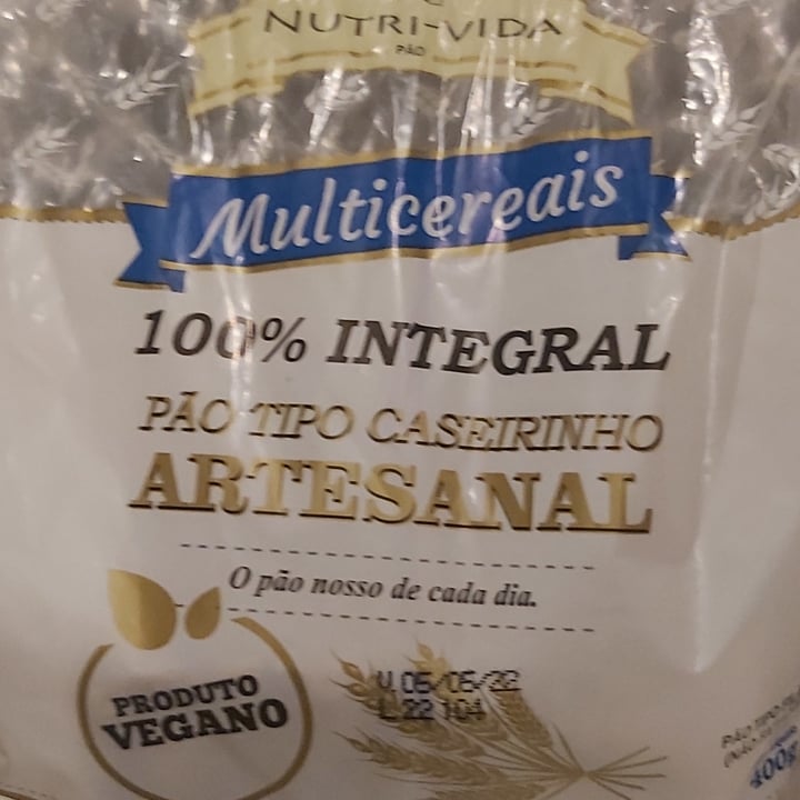 photo of Nutri-Vida Pão de forma castanha do pará e quinoa shared by @daninha on  24 Apr 2022 - review