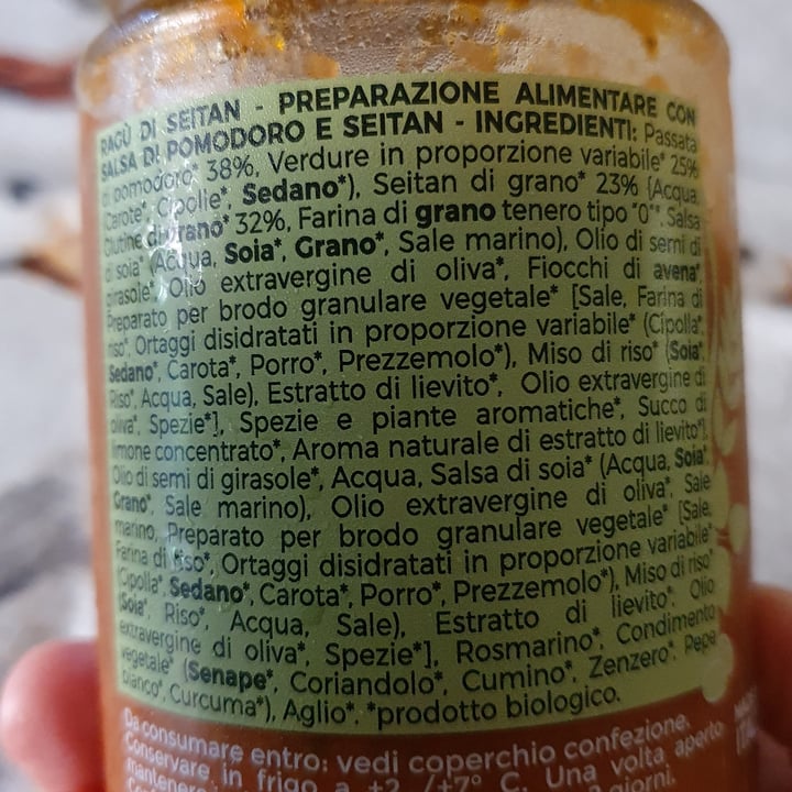 review photo of Mediterranea BioVeg Ragù di seitan shared by @lunasky on 21 Aug 2022 - review
