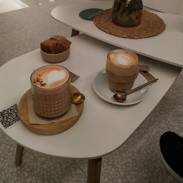 Foto do prato “Pink Latte”