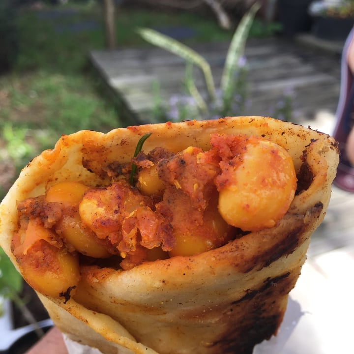 photo of Vegan Goods Market Vegan Chickpea Curry Rooti shared by @theconscioushustle on  06 Jun 2021 - review