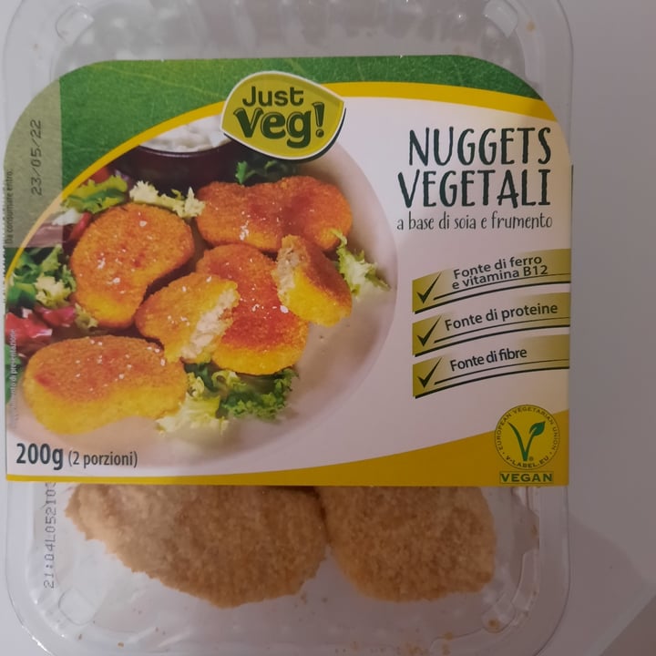 photo of Just Veg! (ALDI Italy) Nuggets vegetali a base di soia e frumento shared by @beax on  30 Apr 2022 - review