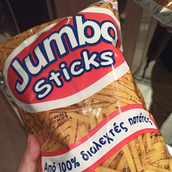 photo of Jumbo Jumbo Sticks shared by @veganisateur on  14 Apr 2022 - review