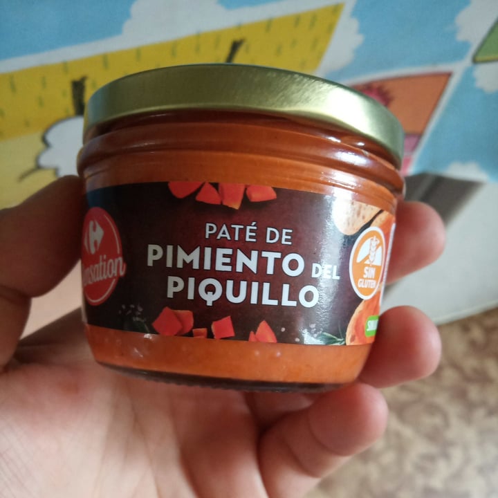 photo of Carrefour Sensation Paté Pimiento Del Piquillo shared by @martiushka on  12 Jun 2021 - review