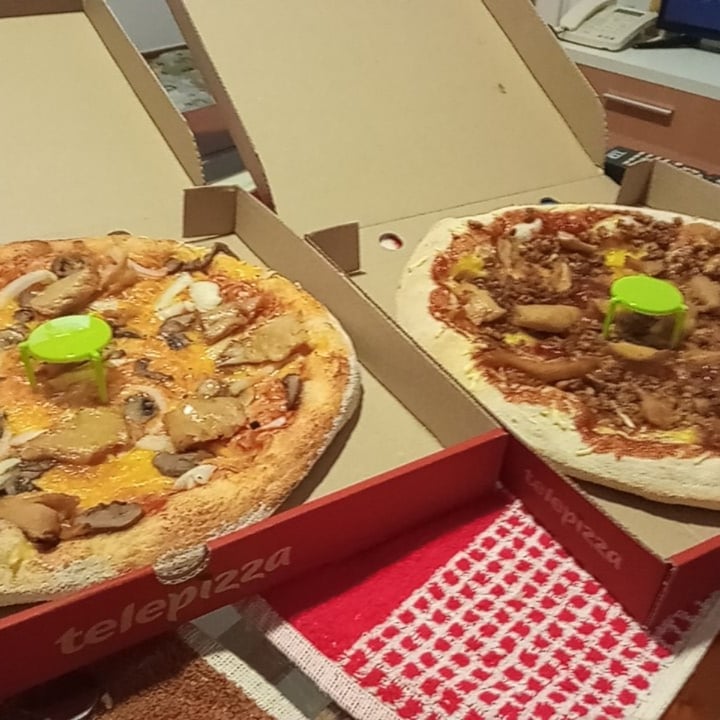 photo of Telepizza Pizzas Veggie shared by @luciaferrando99 on  13 Jun 2021 - review