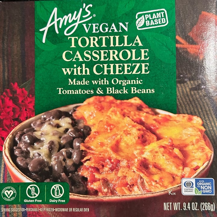 photo of Amy’s Kitchen Tortilla Casserole with Cheeze shared by @carolbrittx on  14 Dec 2022 - review