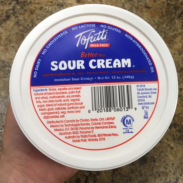 Tofutti Sour cream Review abillion