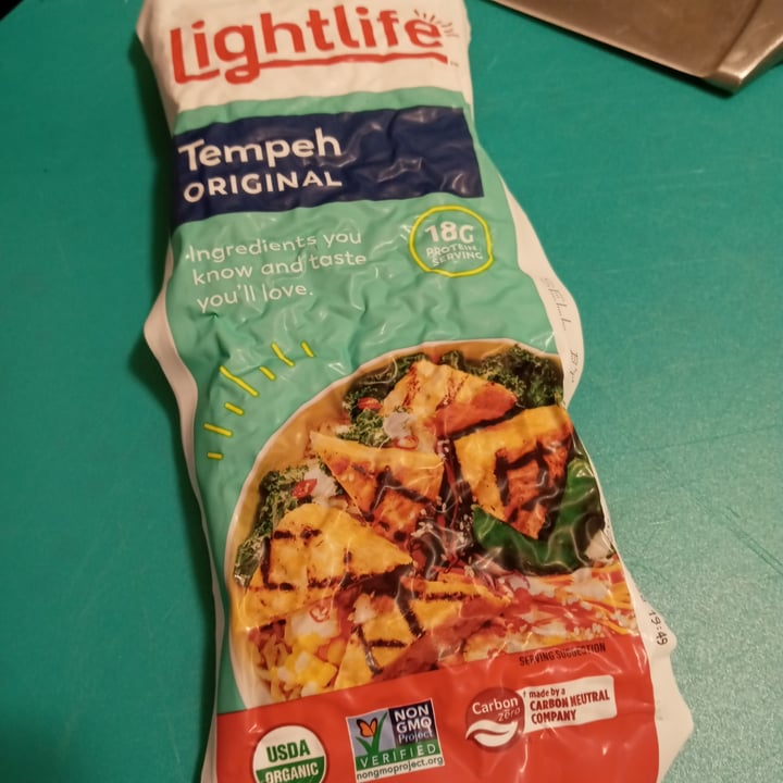 photo of Lightlife Original Tempeh shared by @chipsicecream on  27 Feb 2021 - review